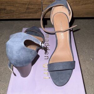 Madden Girl Charcoal Women's Heels